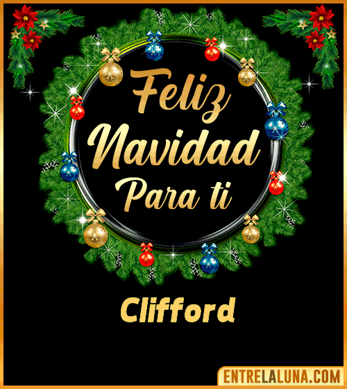 Feliz Navidad para ti Clifford