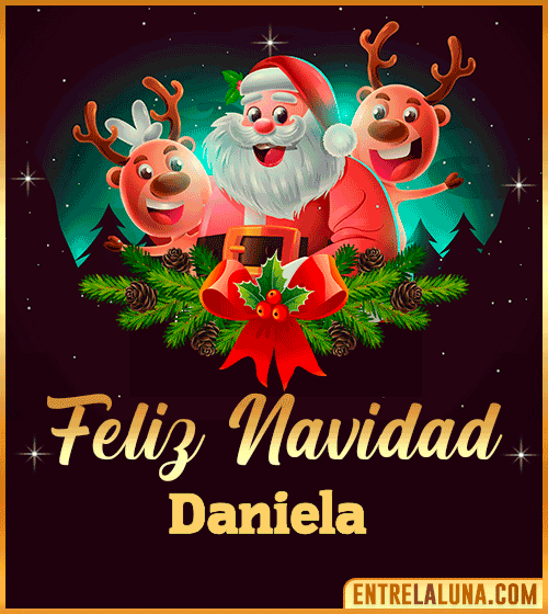 Feliz Navidad Daniela
