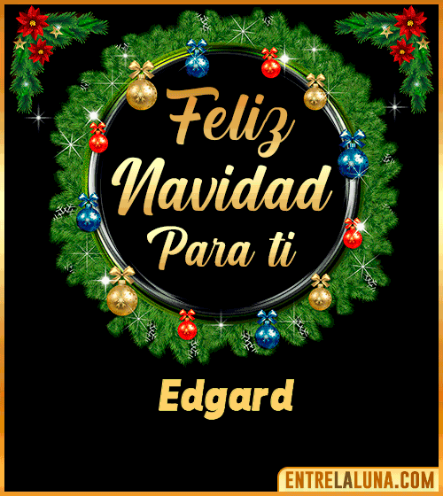 Feliz Navidad para ti Edgard