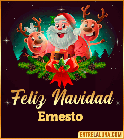 Feliz Navidad Ernesto