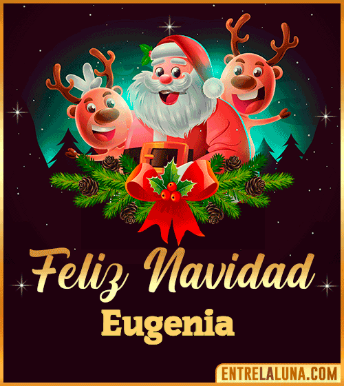 Feliz Navidad Eugenia