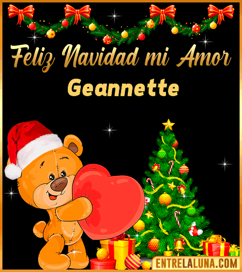 Feliz Navidad mi Amor Geannette