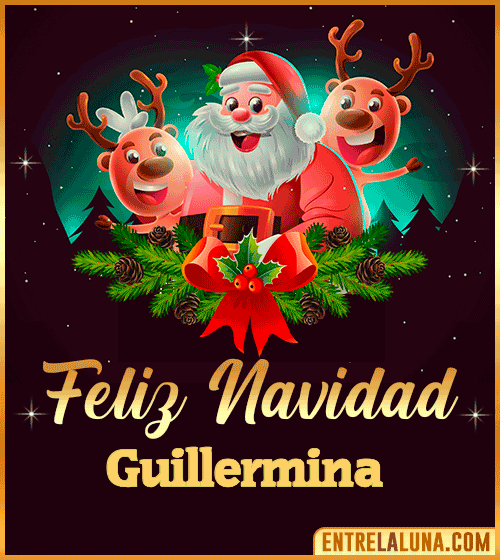 Feliz Navidad Guillermina