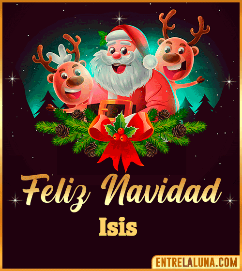 Feliz Navidad Isis
