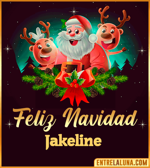 Feliz Navidad Jakeline