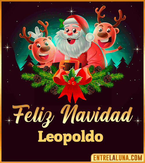 Feliz Navidad Leopoldo