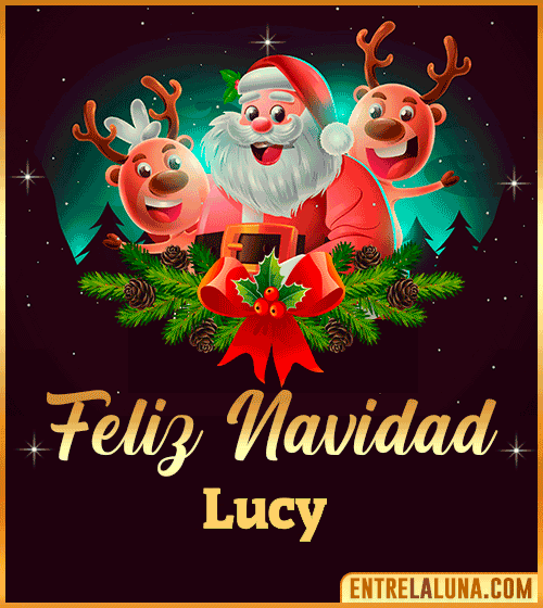 Feliz Navidad Lucy