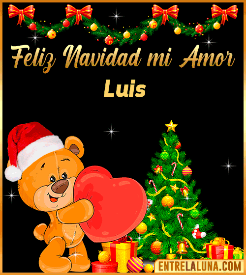 Feliz Navidad mi Amor Luis
