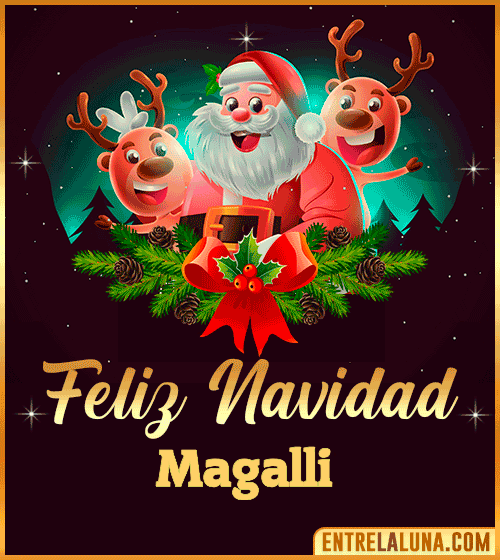 Feliz Navidad Magalli