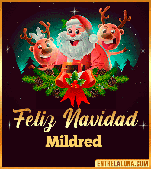 Feliz Navidad Mildred