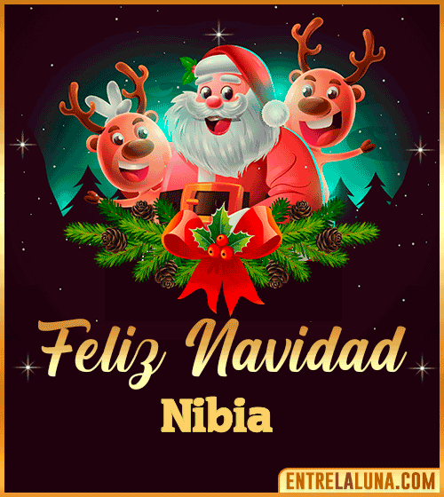 Feliz Navidad Nibia