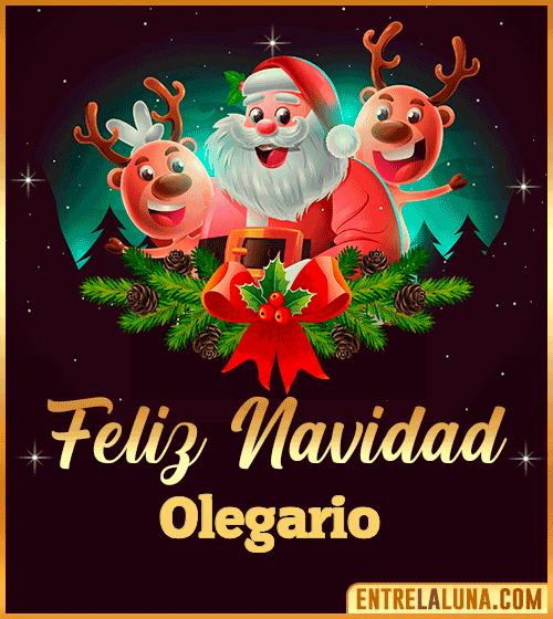 Feliz Navidad Olegario