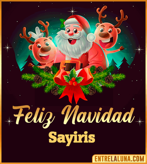 Feliz Navidad Sayiris