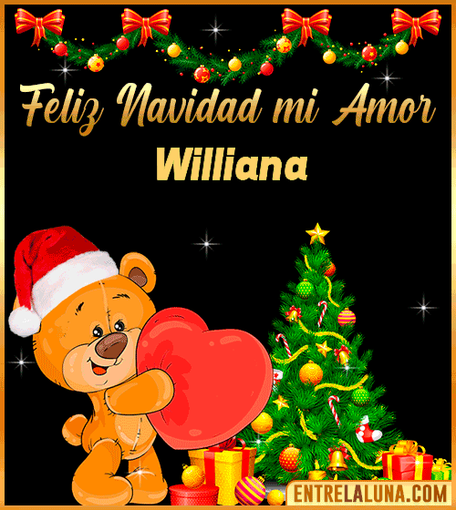 Feliz Navidad mi Amor Williana