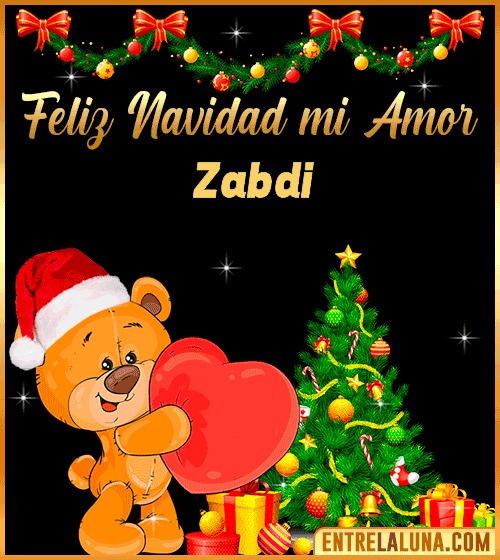 Feliz Navidad mi Amor Zabdi