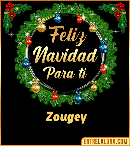 Feliz Navidad para ti Zougey