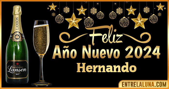 Gif de año nuevo 2024 para Hernando 🥂