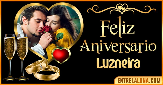 Feliz Aniversario Mi Amor Luzneira 👨‍❤️‍👨 | Mensajes, Gifs y Imágene