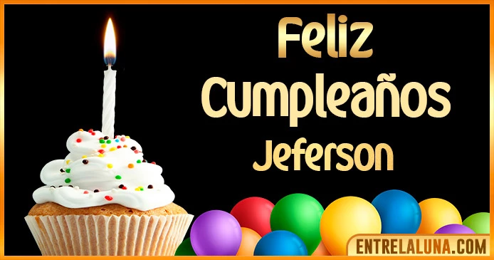 ➤ Feliz Cumpleaños Jeferson GIF 🎂 【Felicidades Jeferson 】🎉