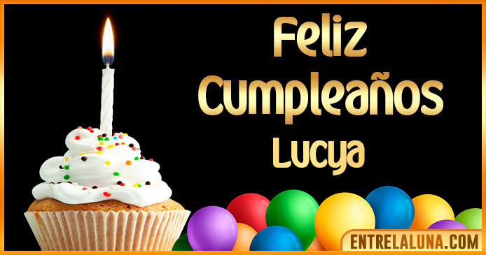 Gif de Cumpleaños para Lucya 🎂