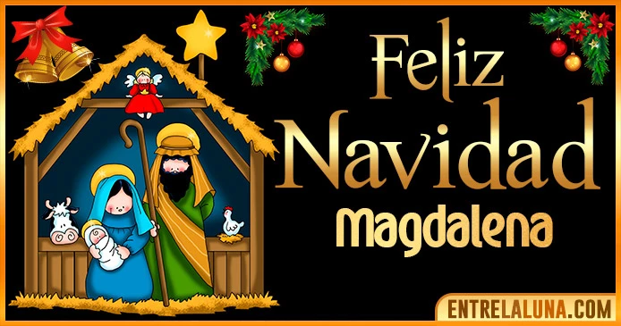 Gif de Navidad para Magdalena 🎅