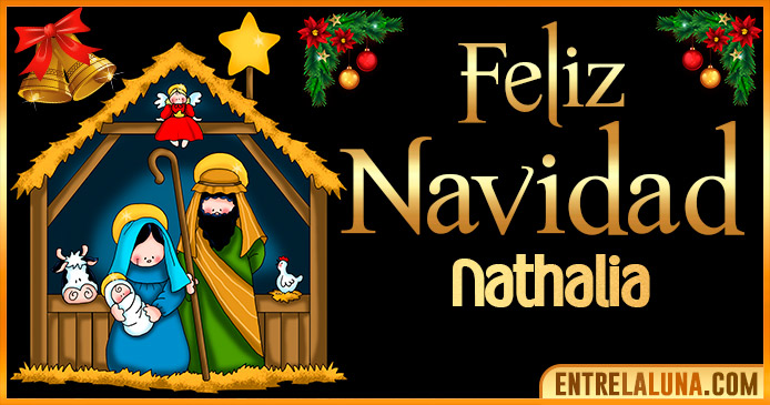 Feliz Navidad Nathalia