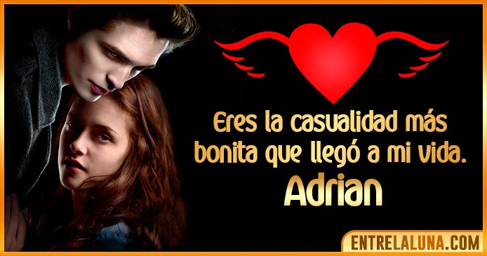 ▷ GiFs de Amor para Adrian ❤ 【Te Amo, Te quiero y Te Extraño】