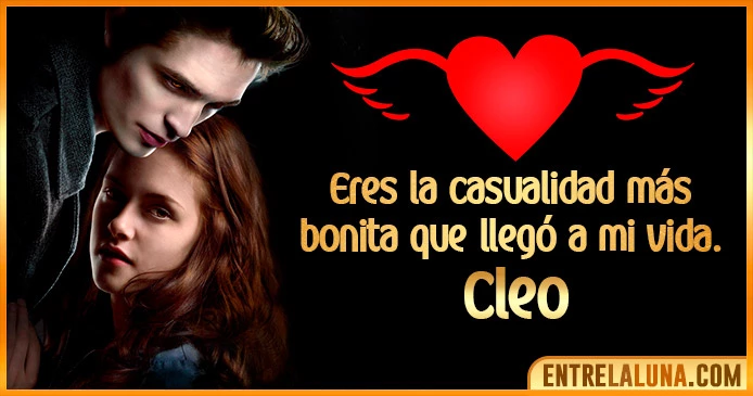 ▷ GiFs de Amor para Cleo ❤ 【Te Amo, Te quiero y Te Extraño】