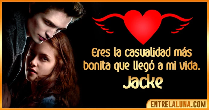 ▷ GiFs de Amor para Jacke ❤ 【Te Amo, Te quiero y Te Extraño】