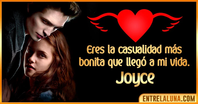 ▷ GiFs de Amor para Joyce ❤ 【Te Amo, Te quiero y Te Extraño】