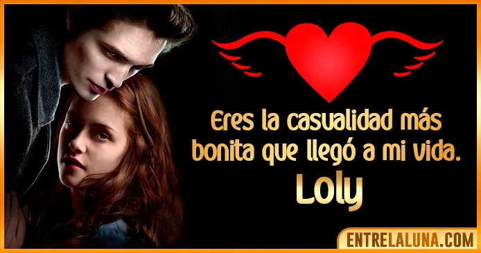 ▷ GiFs de Amor para Loly ❤ 【Te Amo, Te quiero y Te Extraño】