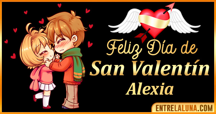 Gif de San Valentín para Alexia 💘