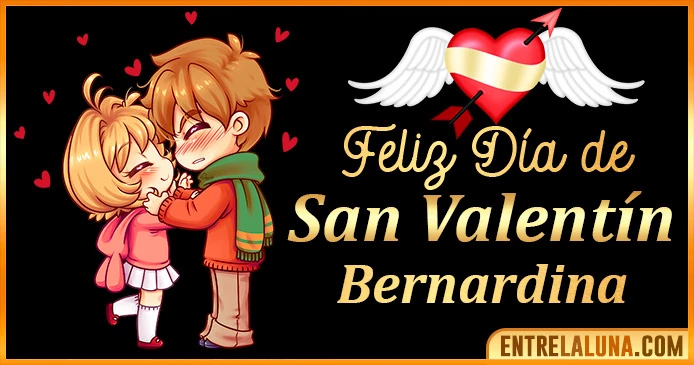 Gif de San Valentín para Bernardina 💘