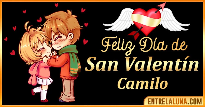 Gif de San Valentín para Camilo 💘