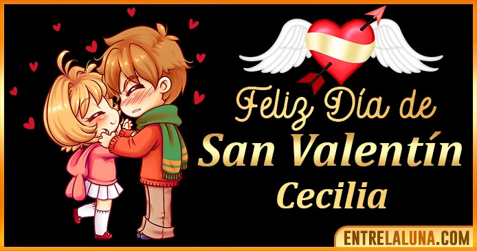 Gif de San Valentín para Cecilia 💘