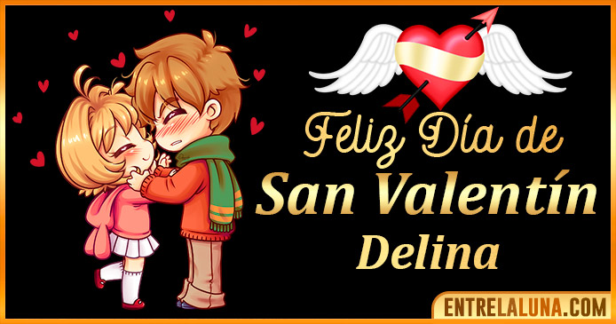Gif de San Valentín para Delina 💘