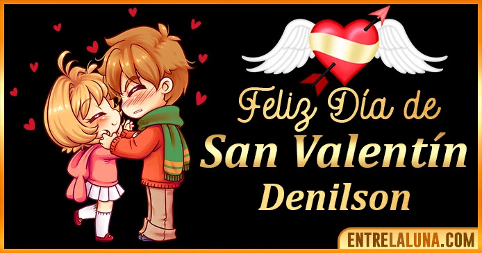 Gif de San Valentín para Denilson 💘