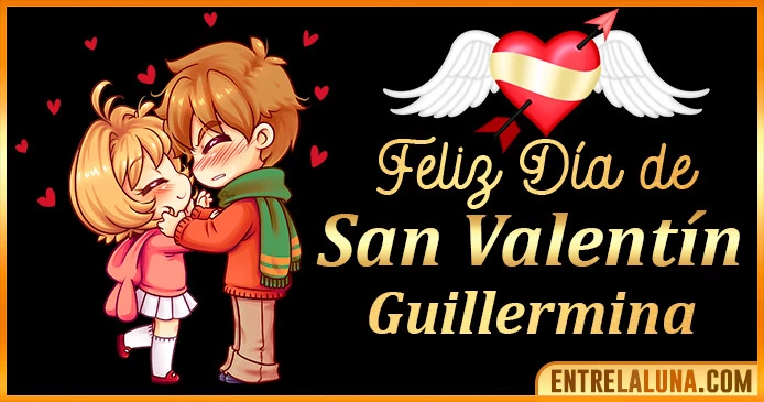 Gif de San Valentín para Guillermina 💘