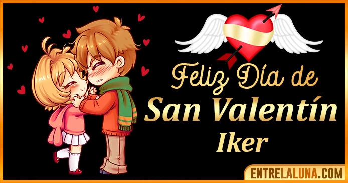 Gif de San Valentín para Iker 💘