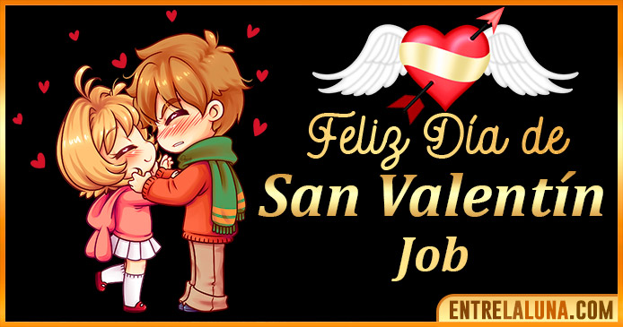 Gif de San Valentín para Job 💘