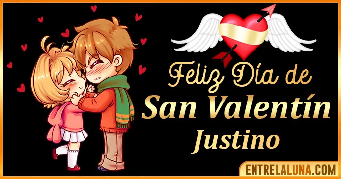 Gif de San Valentín para Justino 💘