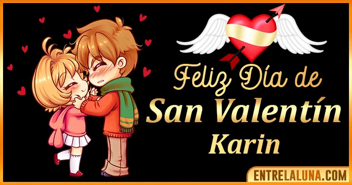 Gif de San Valentín para Karin 💘