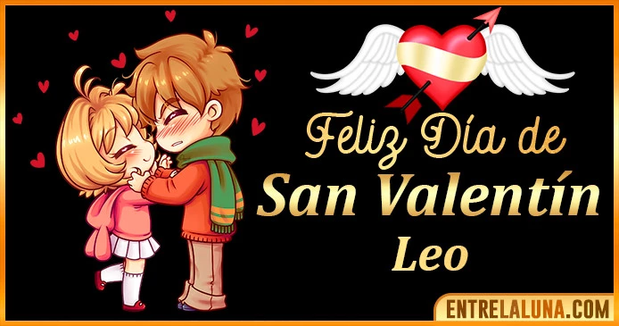 Gif de San Valentín para Leo 💘
