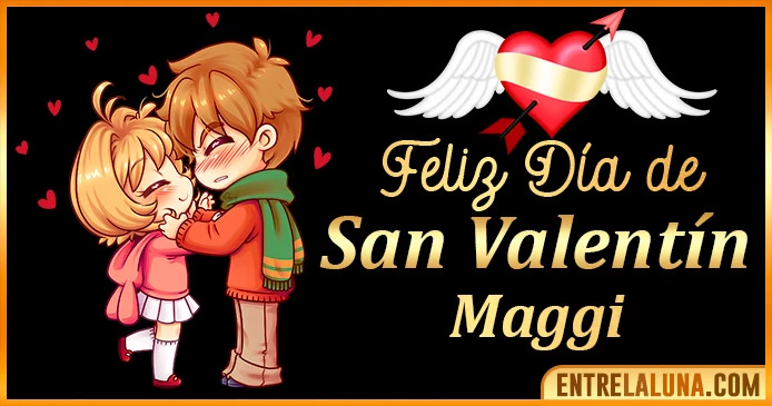 Gif de San Valentín para Maggi 💘