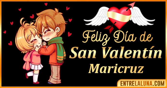 Gif de San Valentín para Maricruz 💘