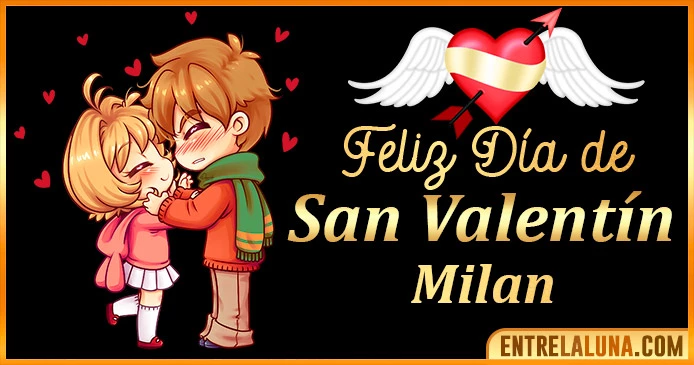 Gif de San Valentín para Milan 💘