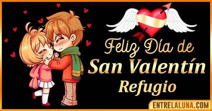 Gif de San Valentín para Refugio 💘