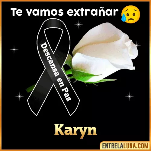Descansa-en-paz Karyn